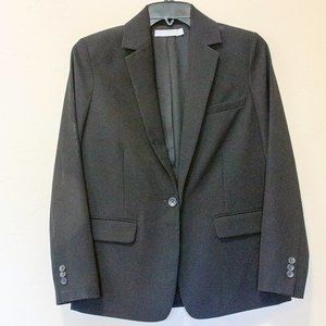 Vince Single Button Black Blazer